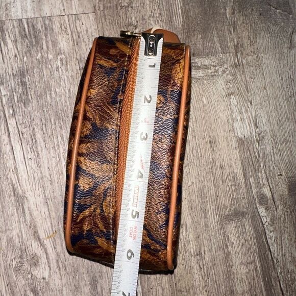 Oscar De La Renta toiletries bag/glasses/ bag organizer/small zip E/W vinyl bag - Picture 10 of 14